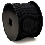 Braided Rope Black 4mm