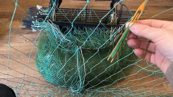 how to repair fishing nets