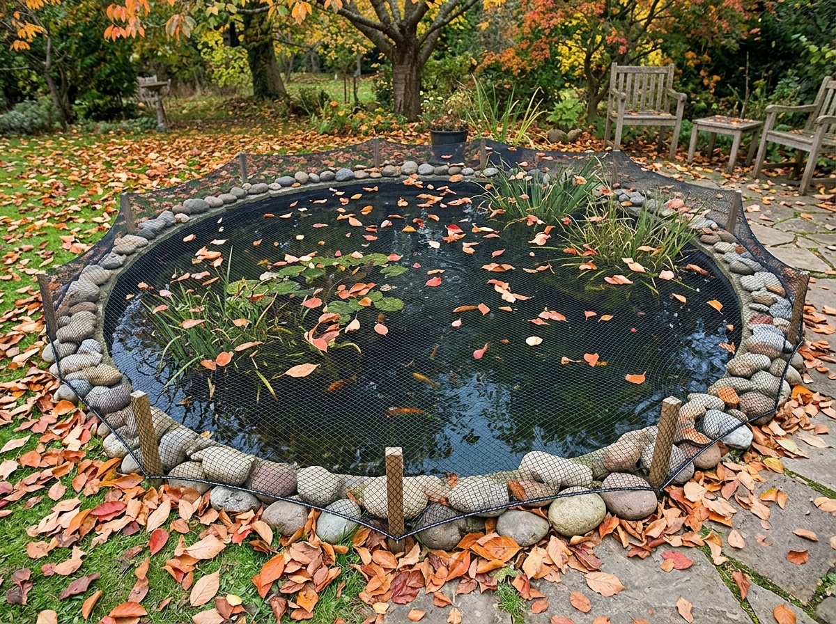 pond debris protection