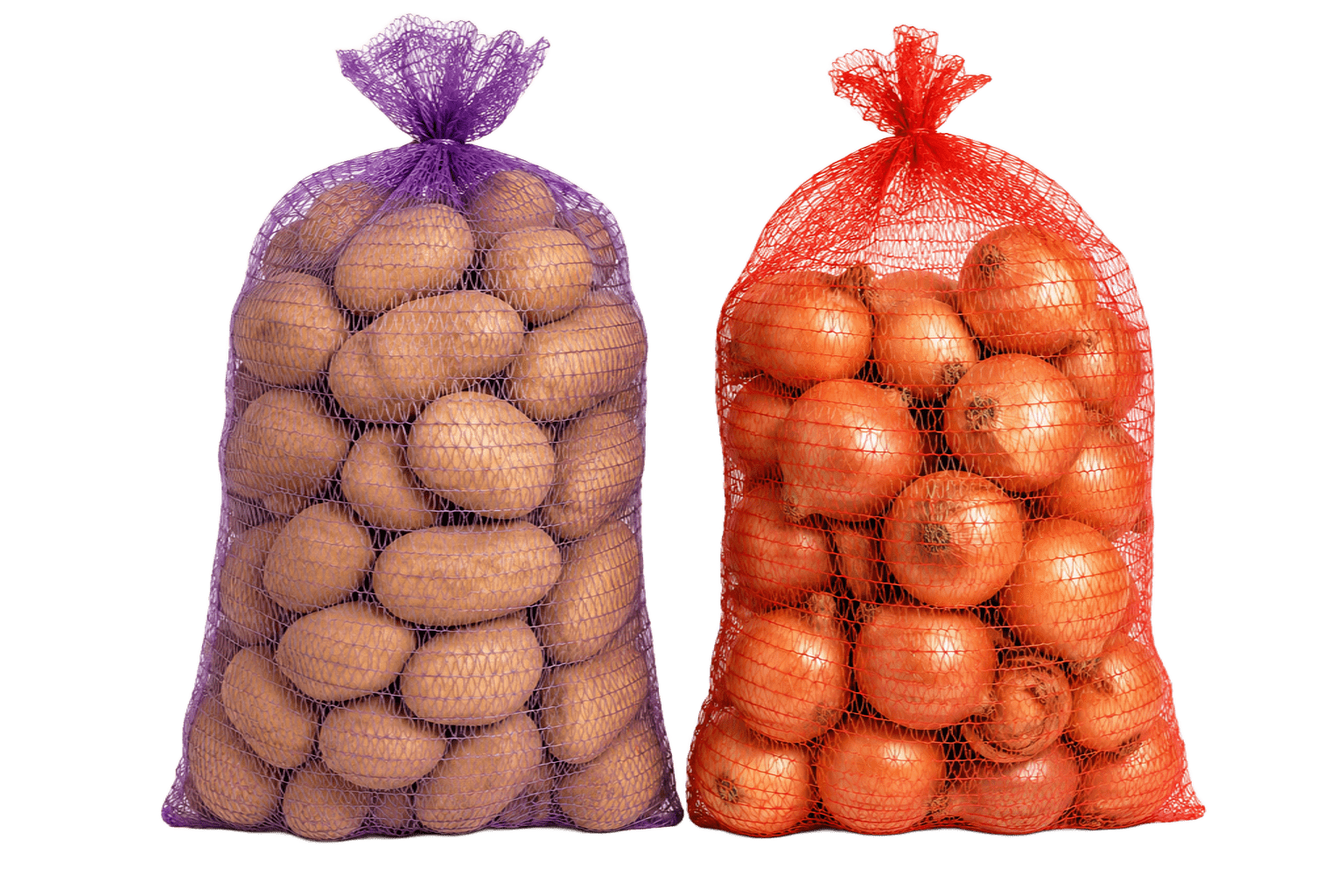 netting for potato and onion stores