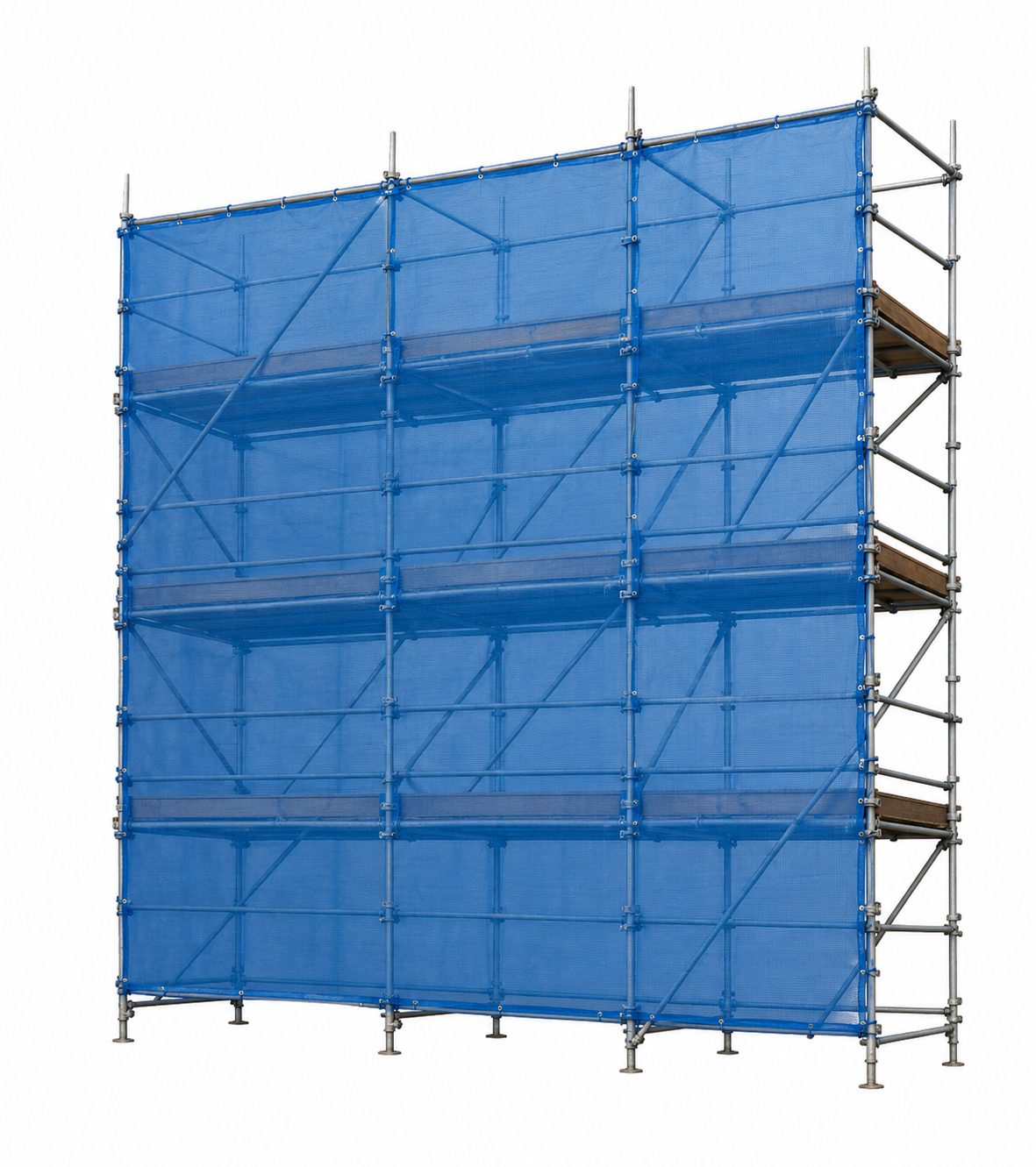 debris net for scaffolding