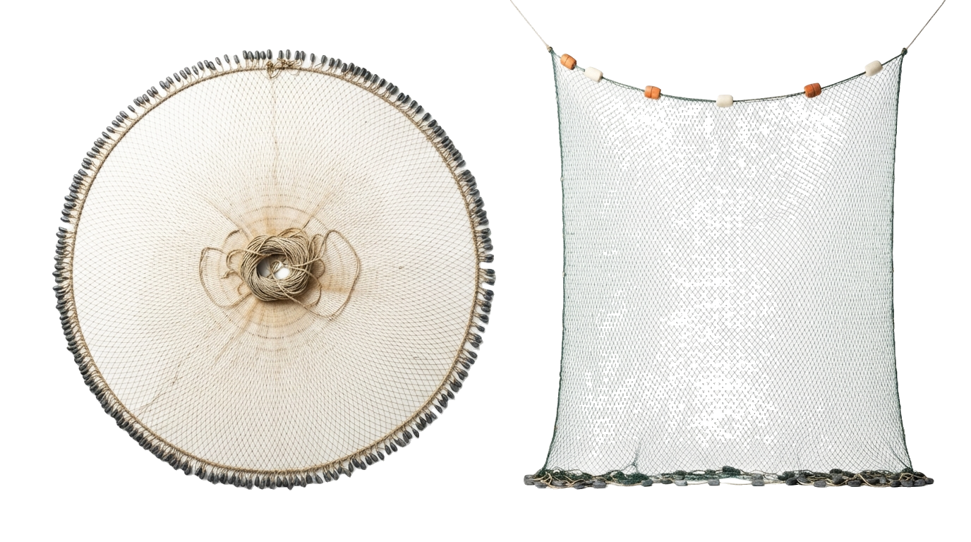 Cast Nets vs Gill Nets in Kenya